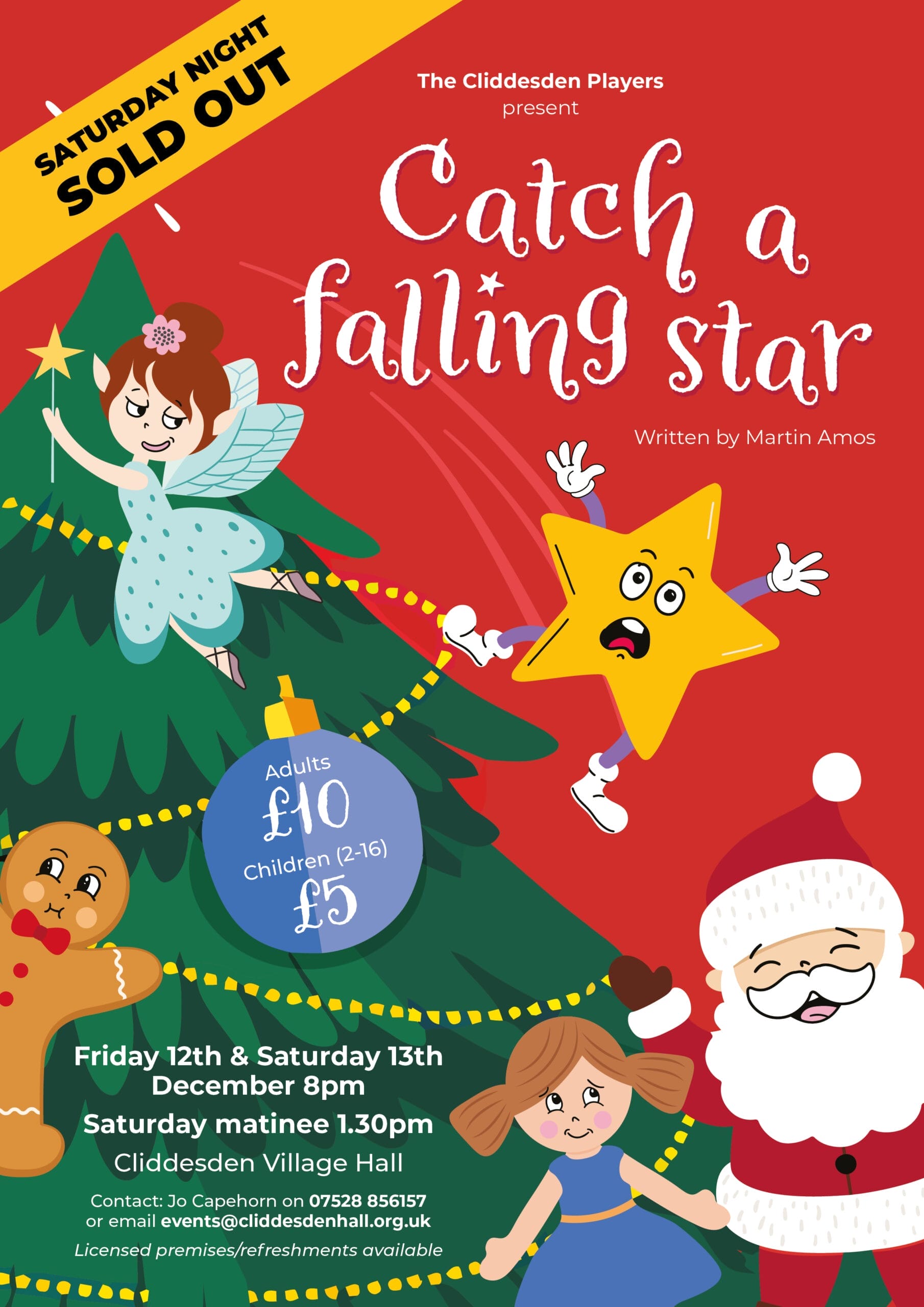 51265 Cliddesden Christmas Panto 2025 Poster